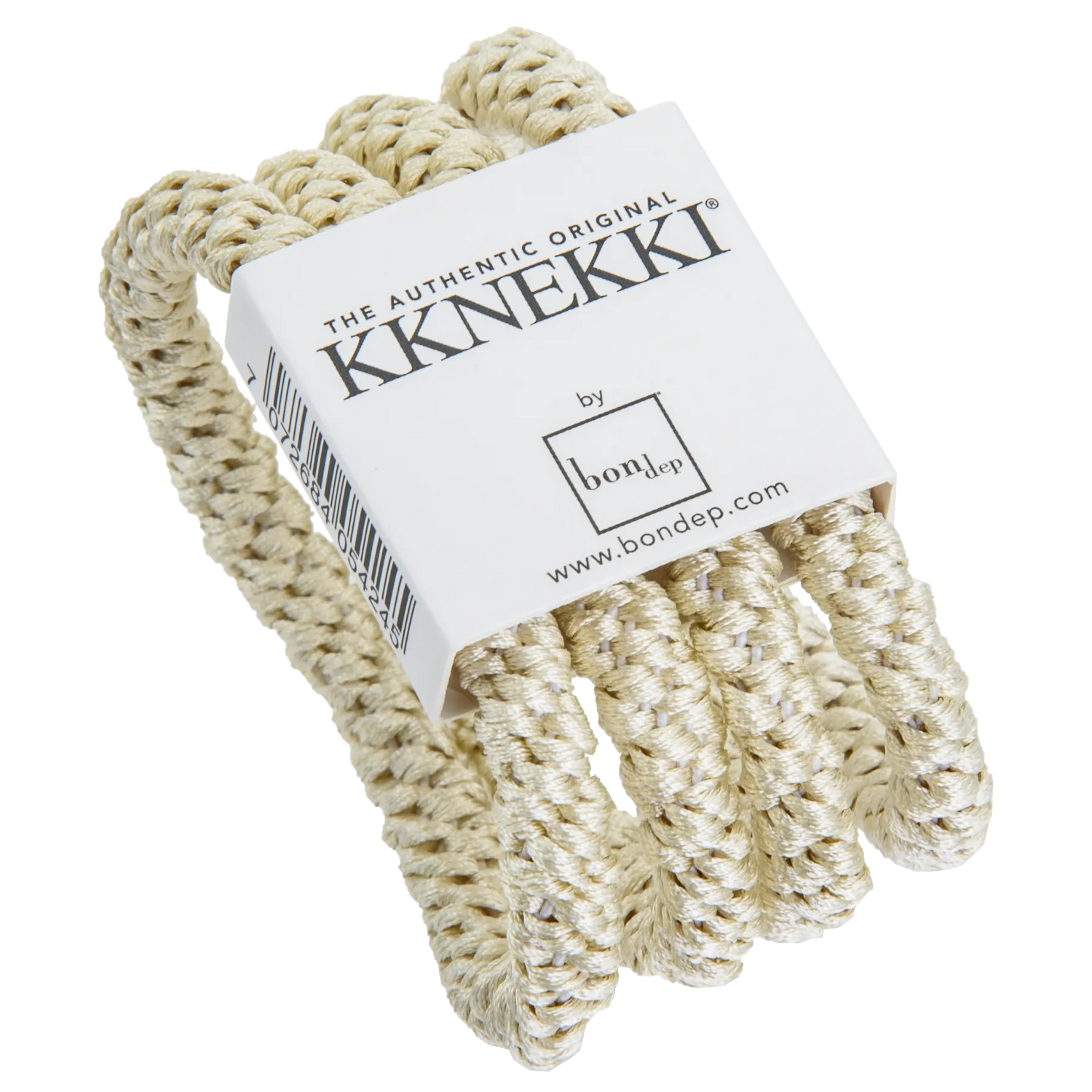 KKNEKKI Bundle 25, set of 4 hair ties (ivory)