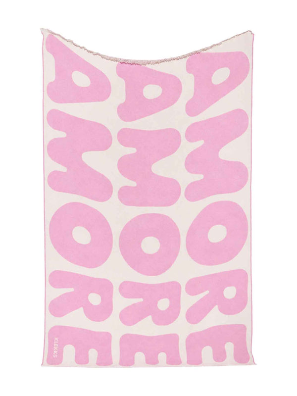 No. 11 amore cotton blanket, rose