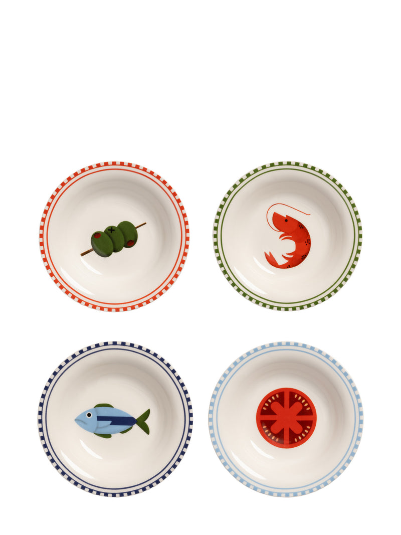 Taverna small bowls, 4 styles (Ø 13 cm)