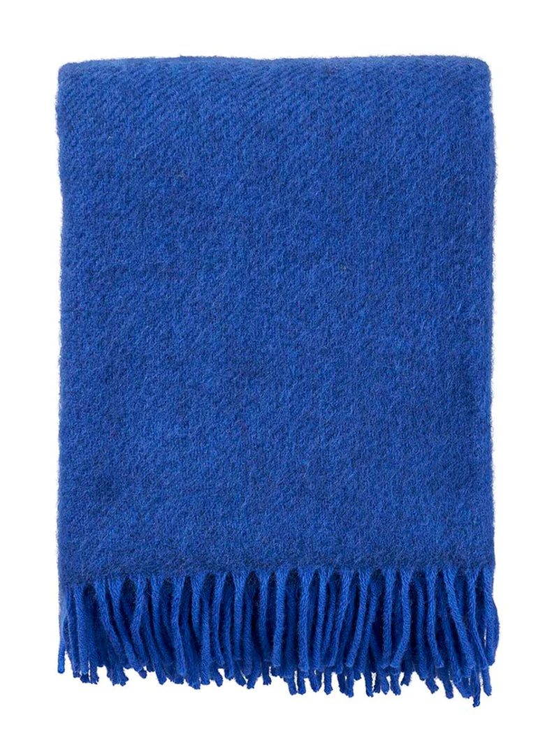 Gotland wool throw, various colours (130 x 200 cm)