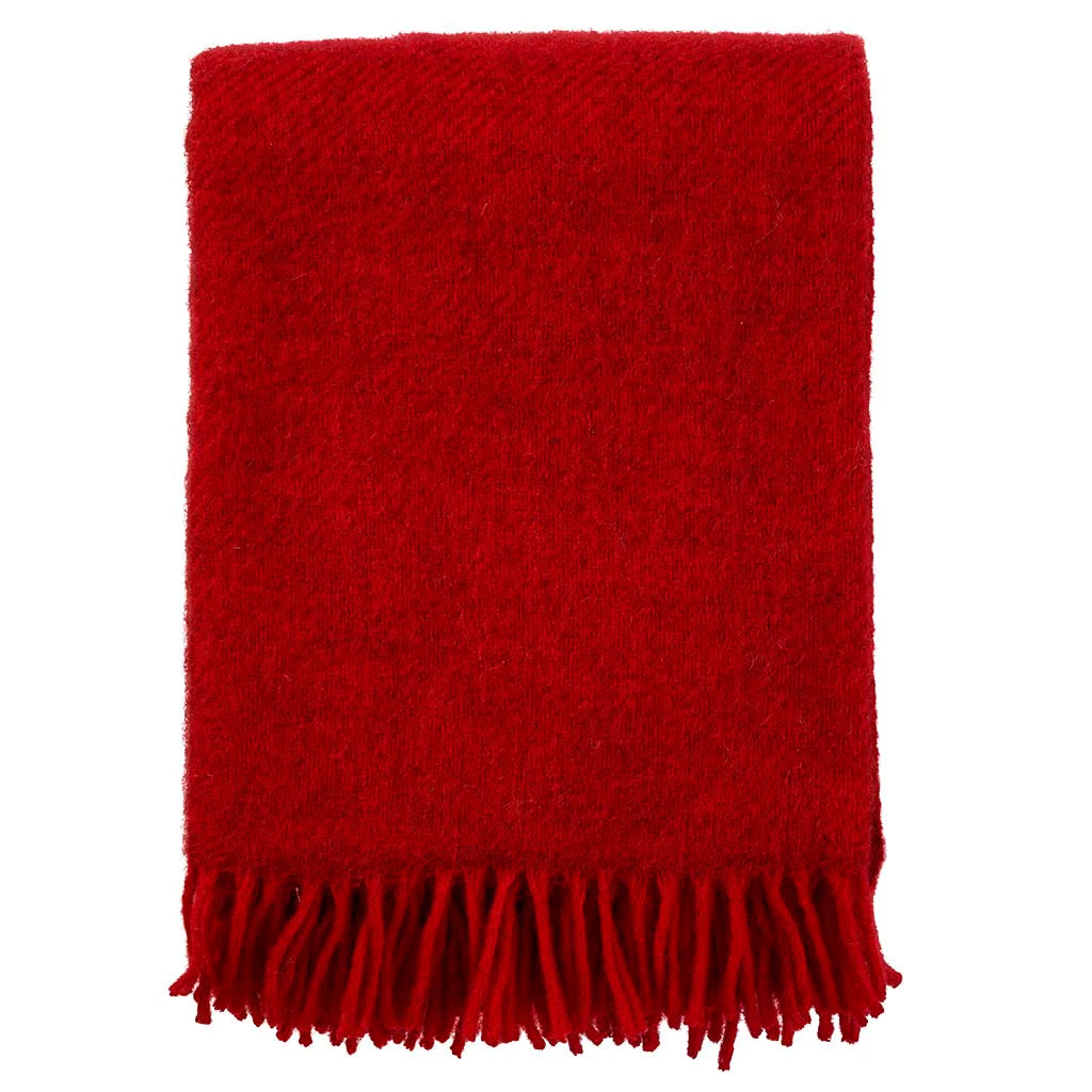 Gotland wool throw, various colours (130x200cm)
