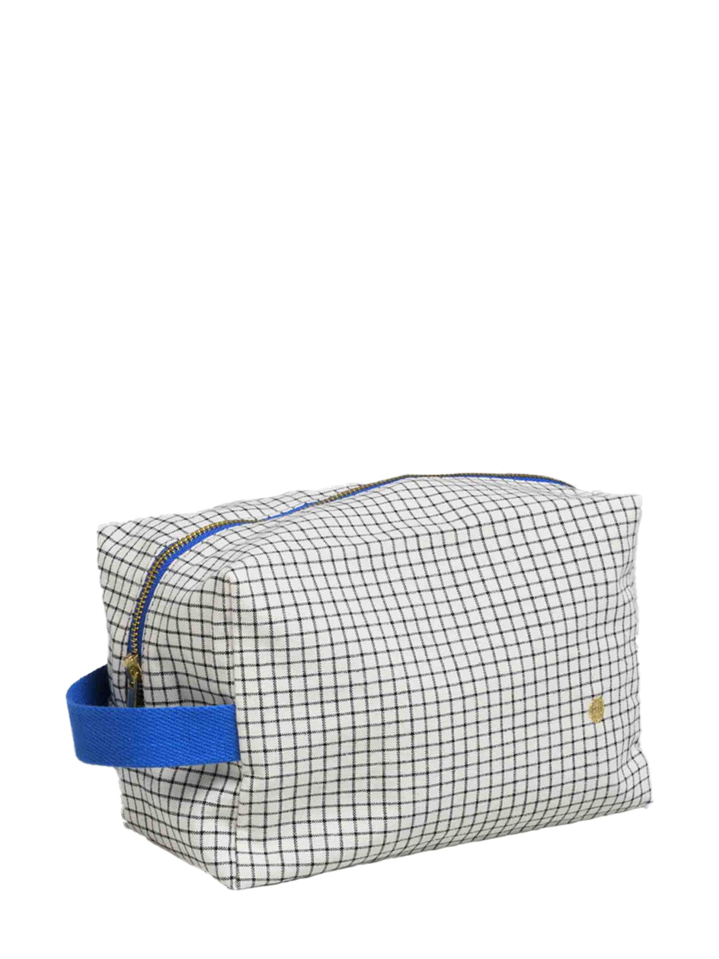 Large Gustave cube pouch, grid (14 × 22 × 11 cm)