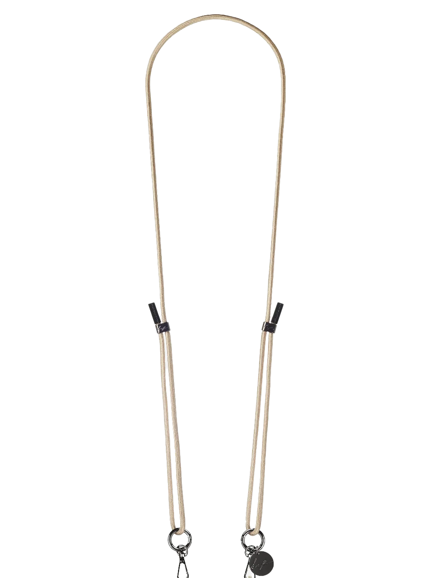 Nae Crossbody Strap for iPhone, beige-golden
