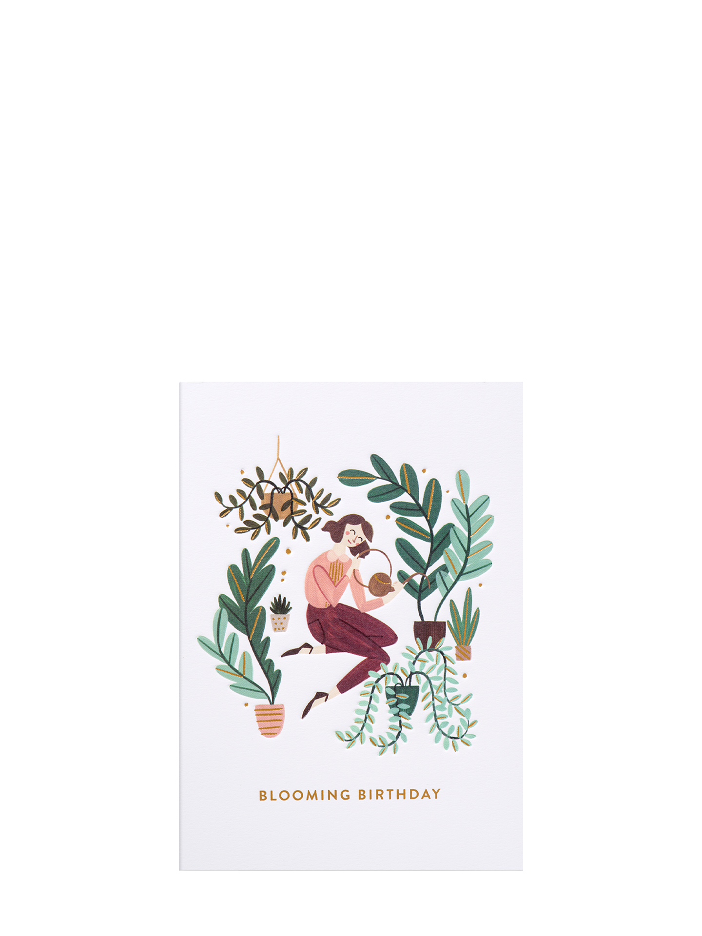 Blooming birthday card by Meghann Rader