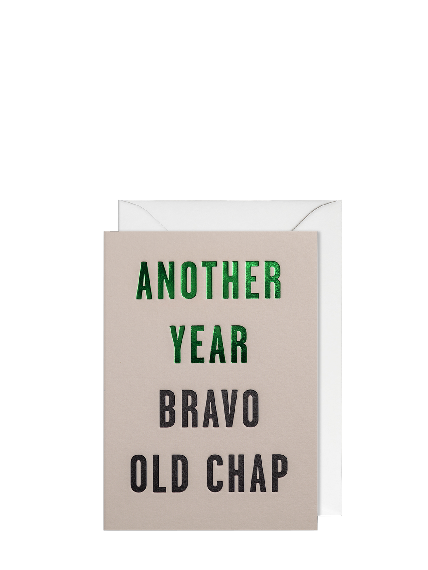 Another Year! Bravo Old Chap Birthday Card by Postco