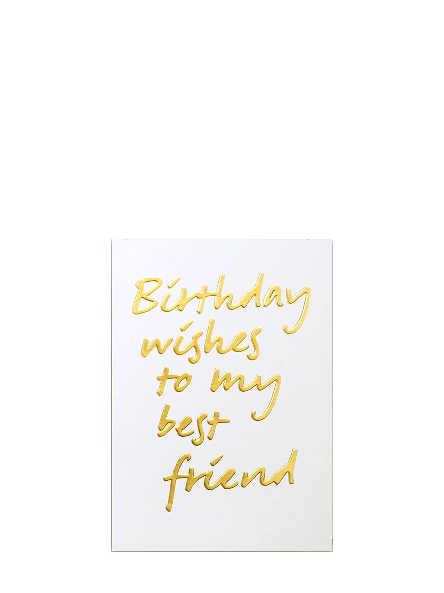 Birthday wishes to best friend birthday card