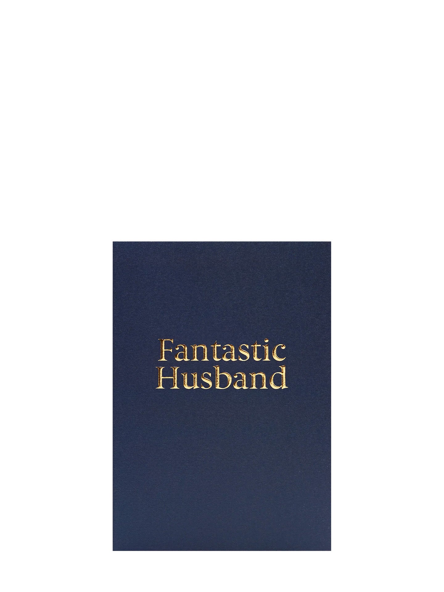 Fantastic Husband Love Card
