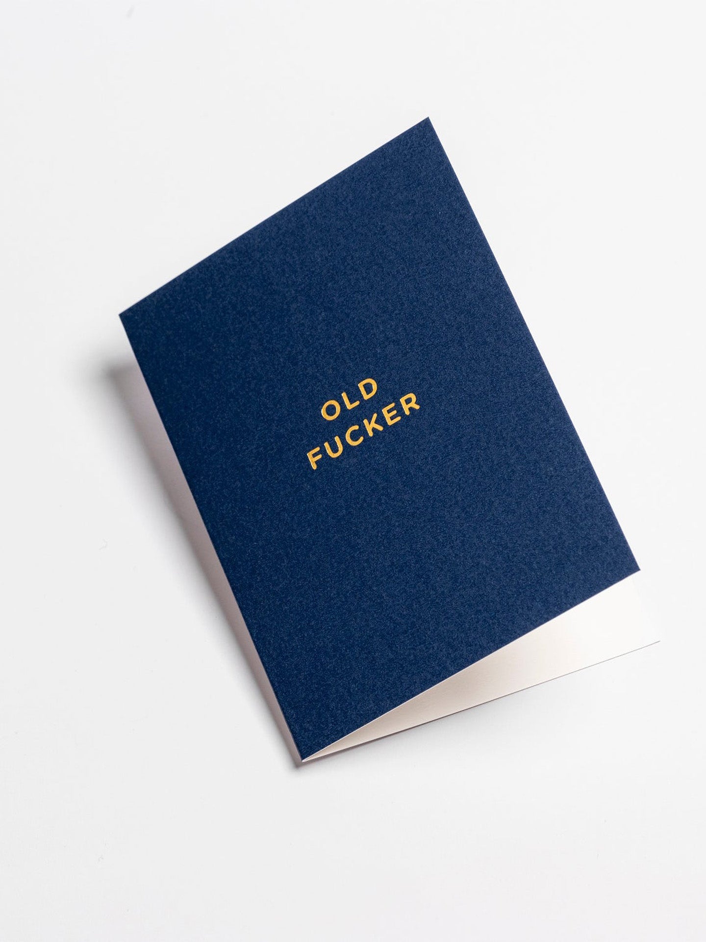 Old Fucker mini birthday card by Cherished