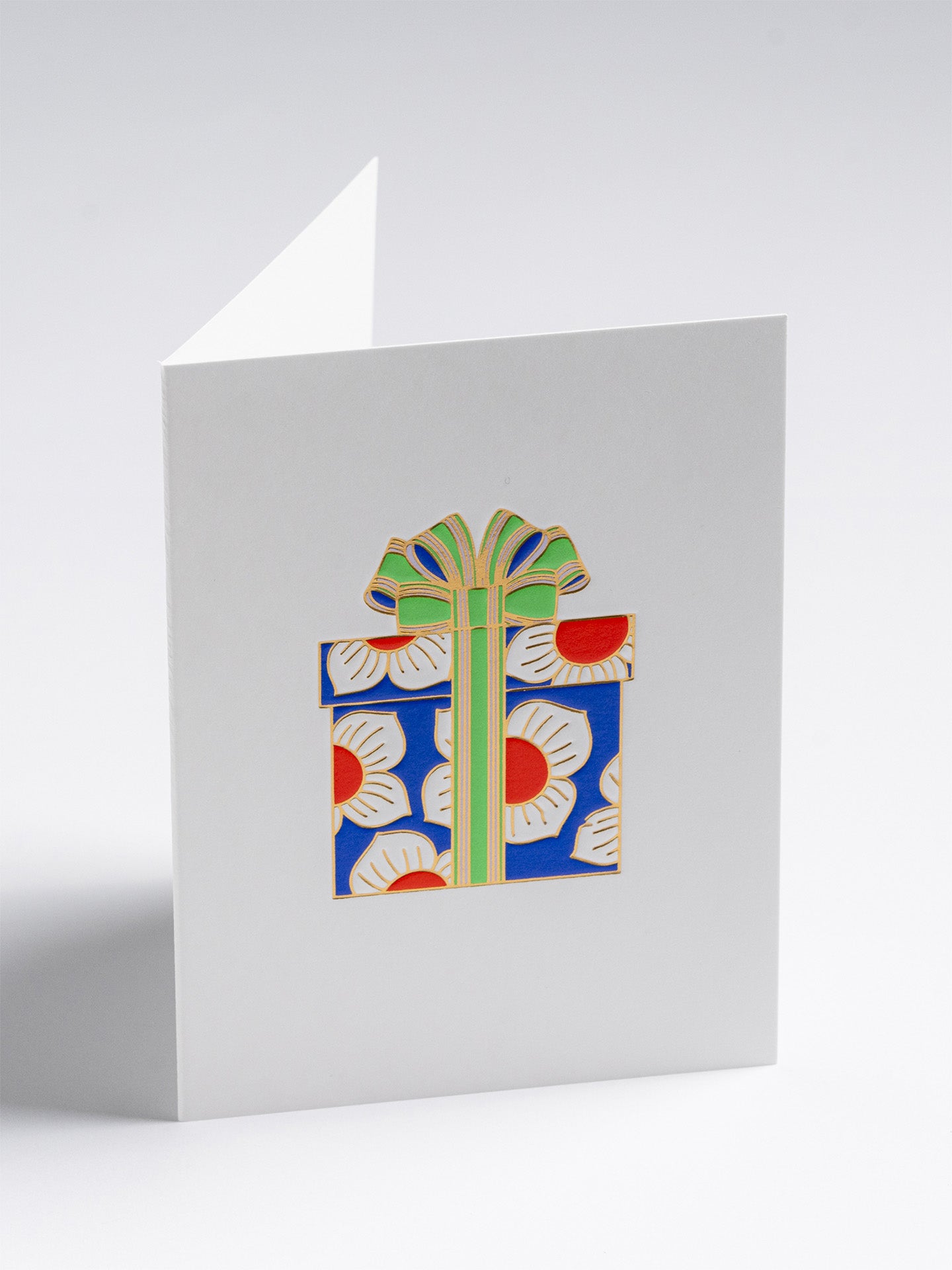 Decorative gift box illustrated mini celebration card for all occasions by Hanna Werning
