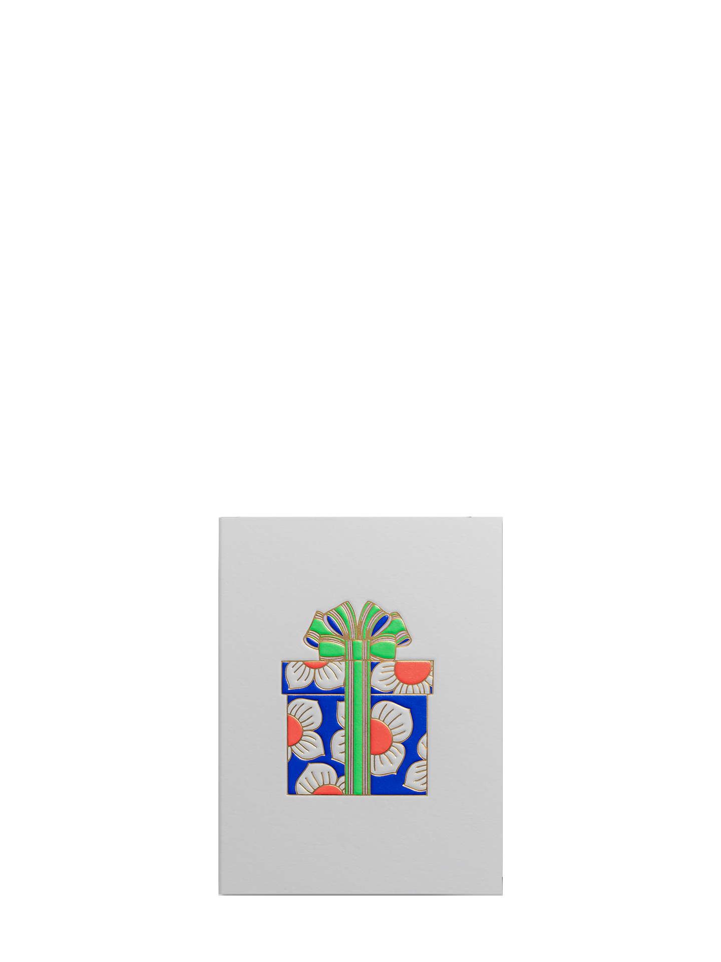 Decorative gift box illustrated mini celebration card for all occasions by Hanna Werning