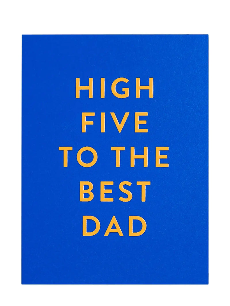 High five to the best Dad ever Mini Card