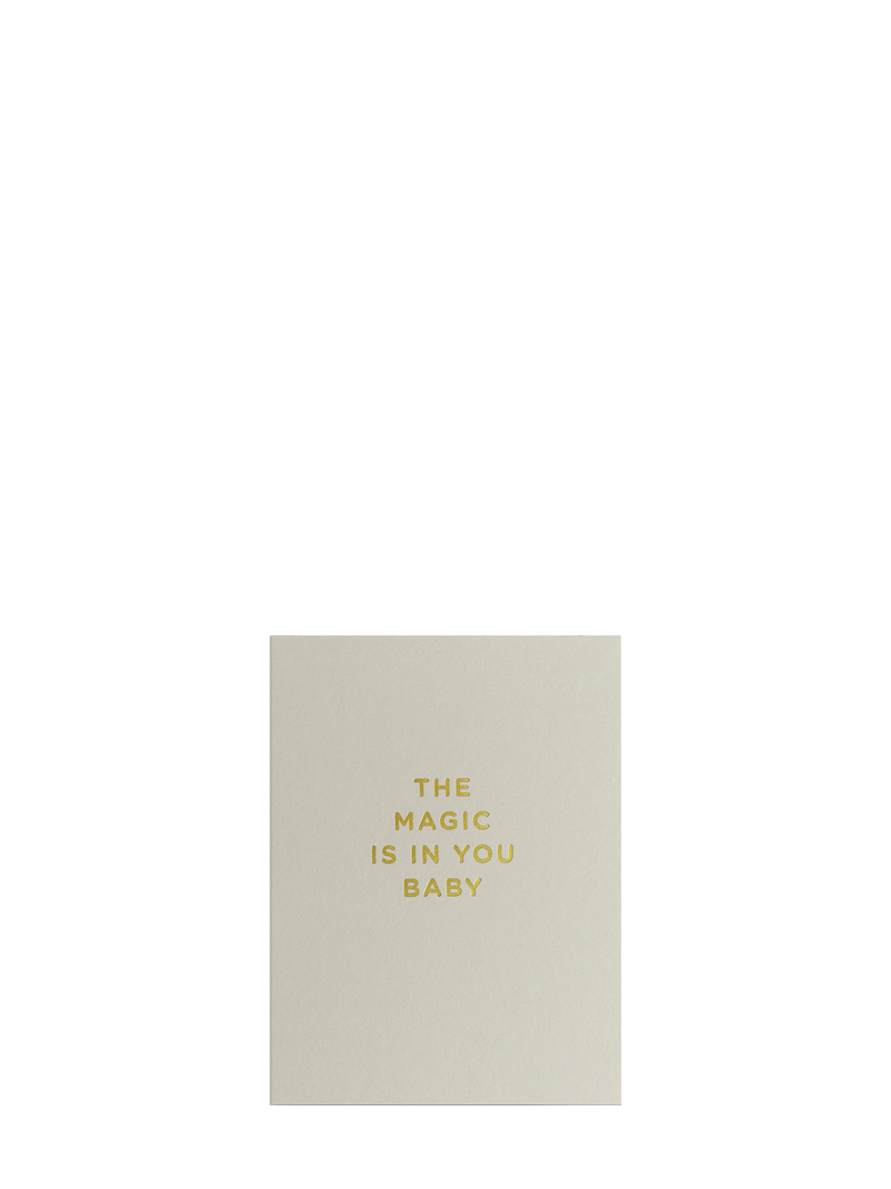 The Magic is in You love & friendship mini card