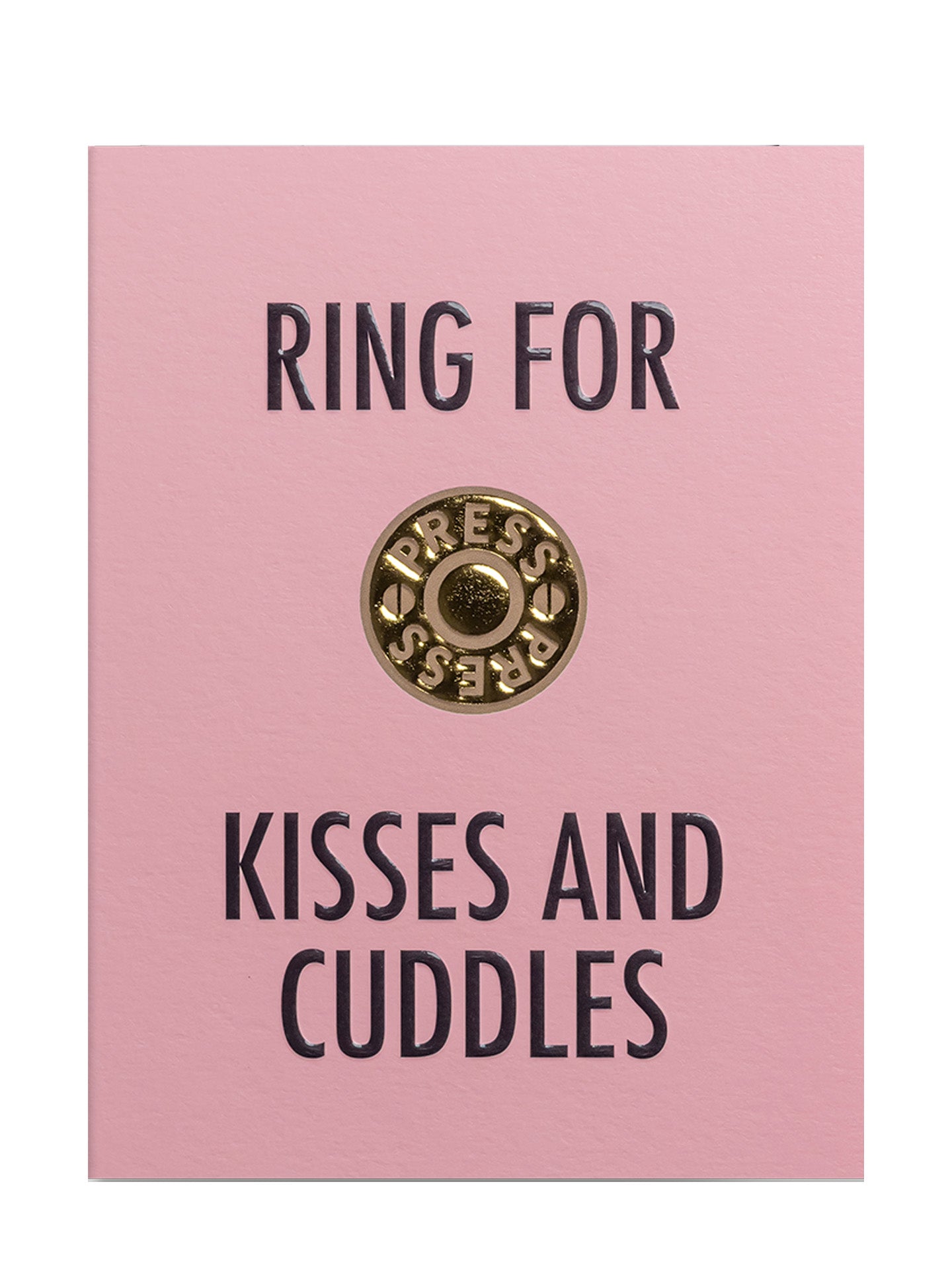 Ring for cuddles, mini love & friendship card