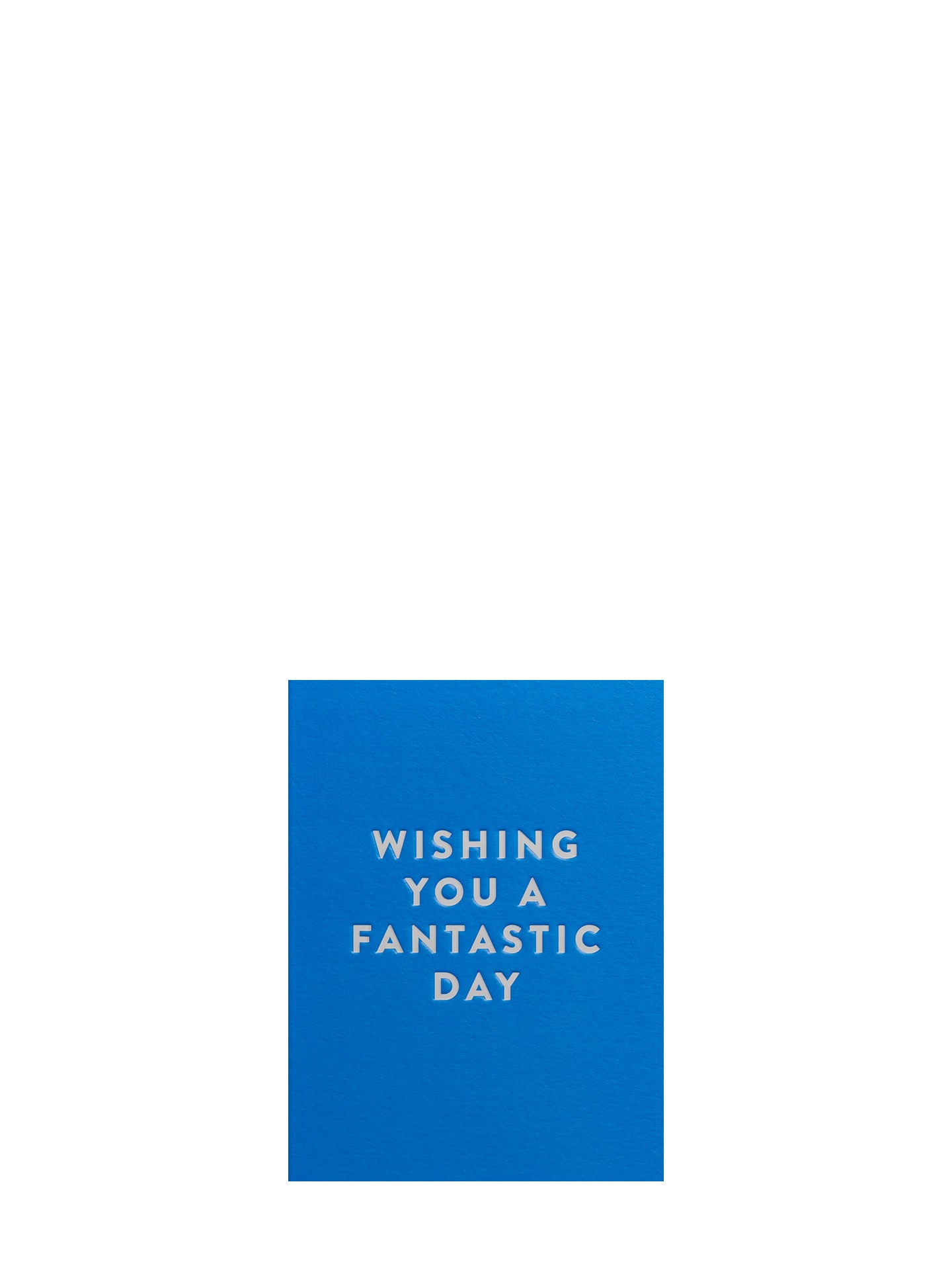 Wishing Fantastic Day, birthday mini card