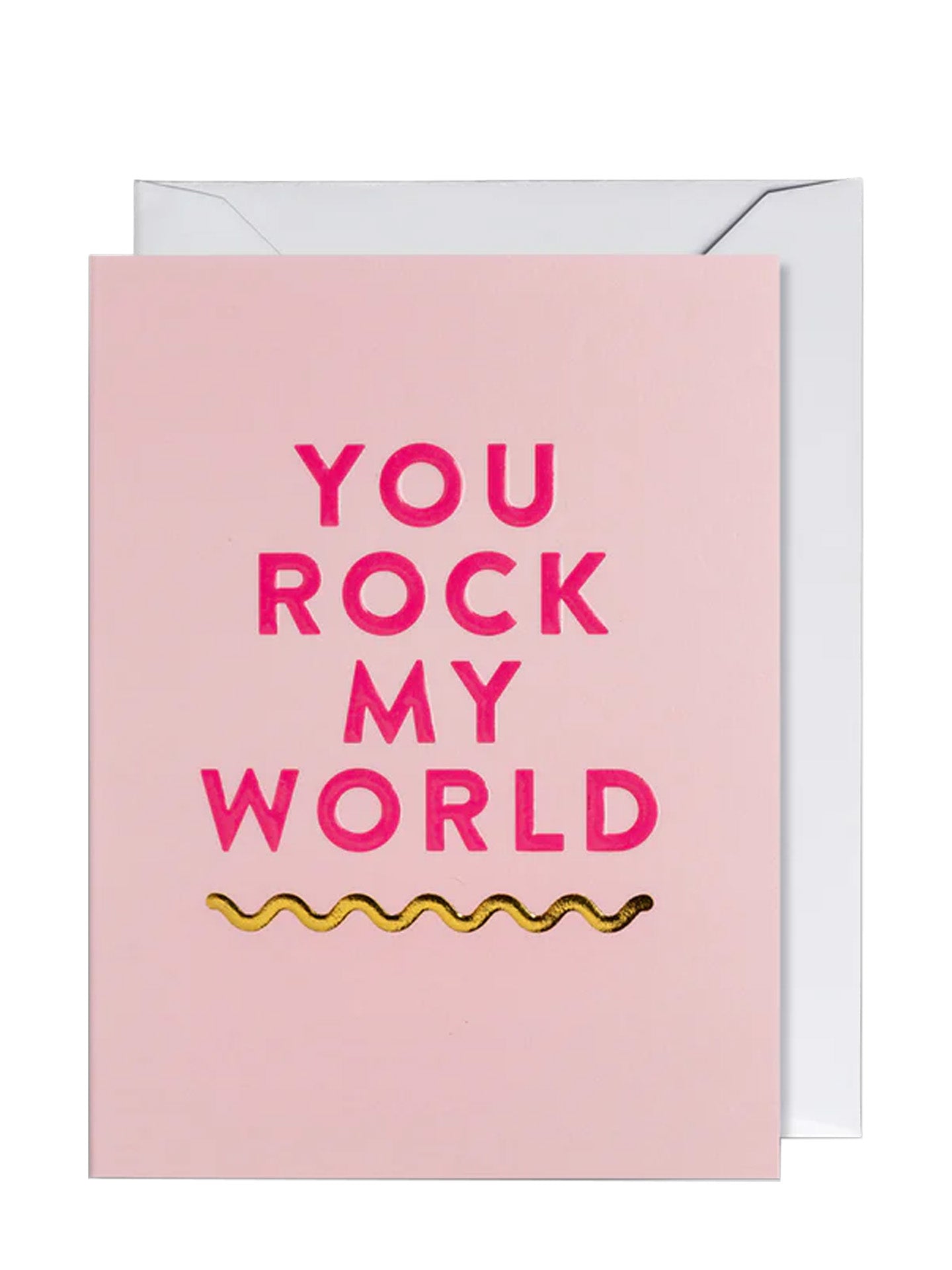 You Rock My World Mini Card