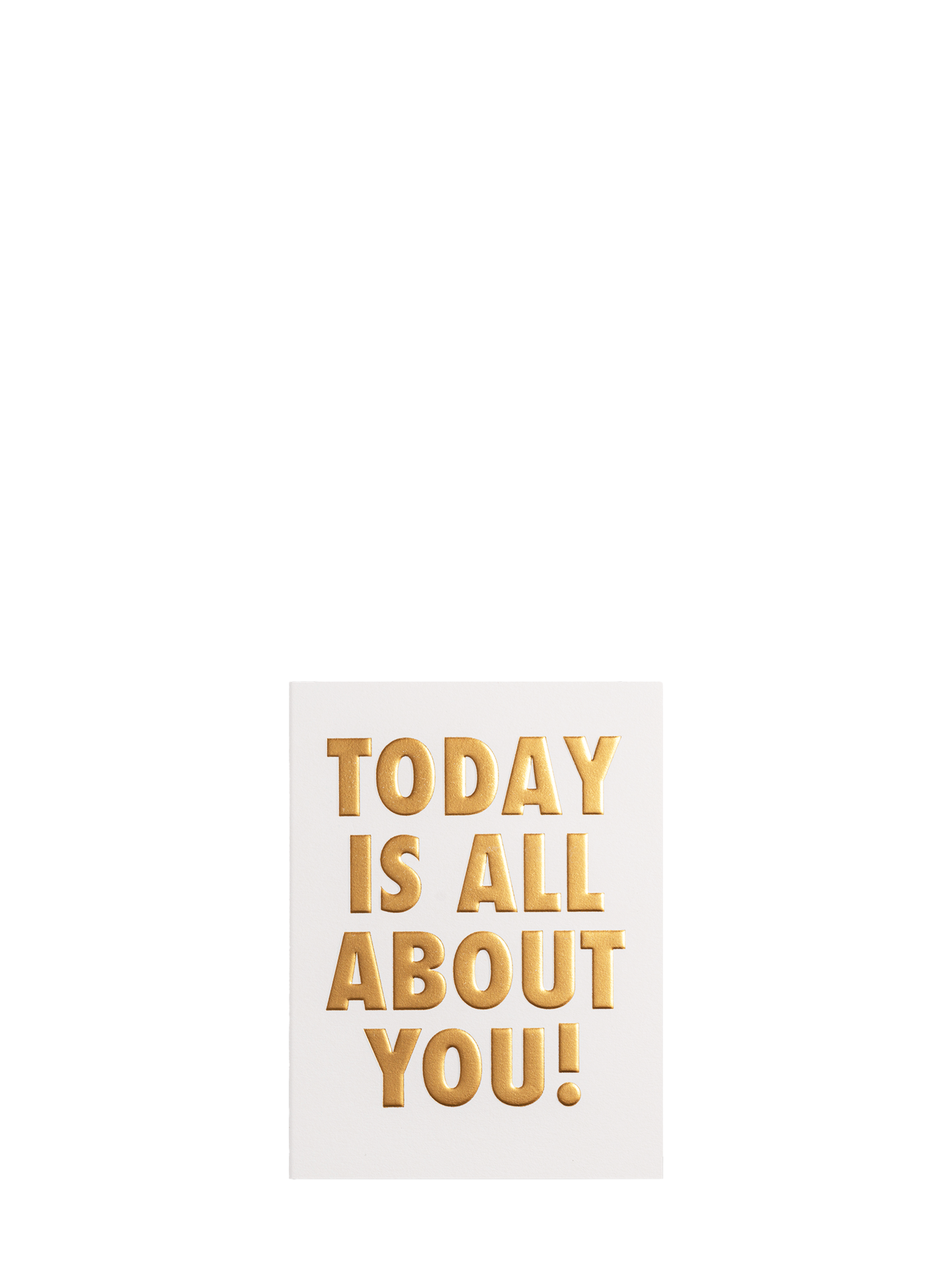 Today is all about you mini all occasions Card by Kelly Hyatt