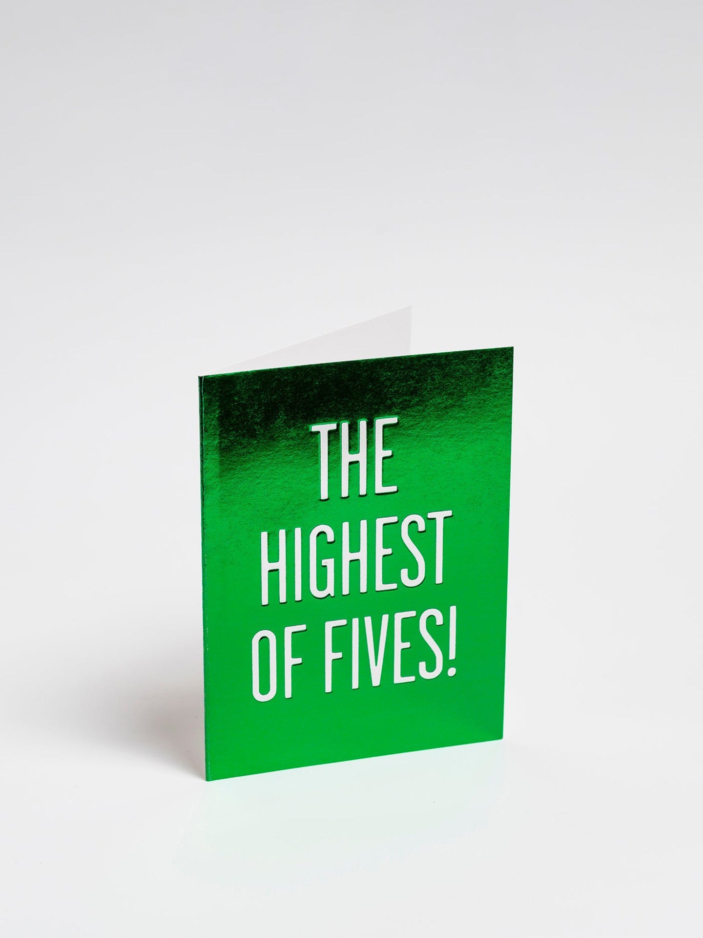 The Highest of Fives Mini Card by Kelly Hyatt
