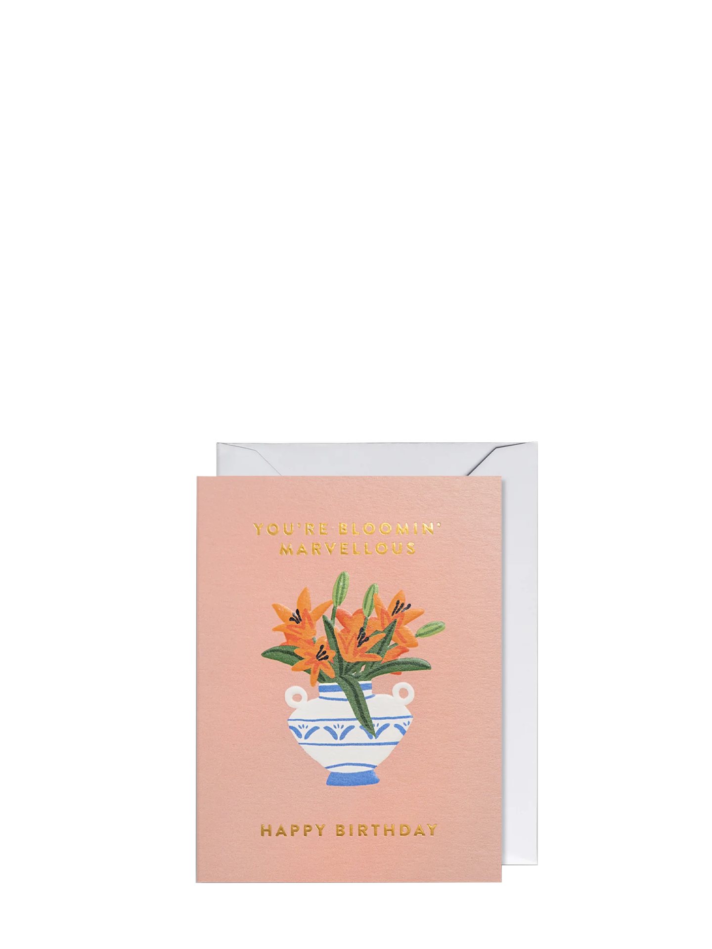You're Bloomin' Marvellous Mini Birthday Card by Ruby Taylor