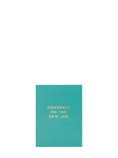 Congrats On The New Job Mini Card