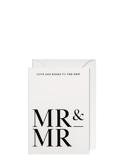 Love and Kisses to the New Mr and Mr Car