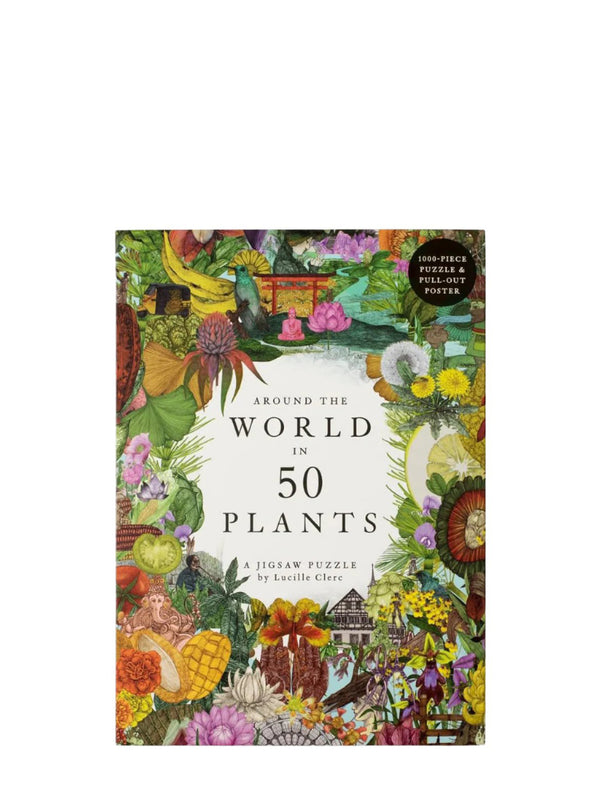 Around the World in 50 Plants puzzle (1000 pieces)