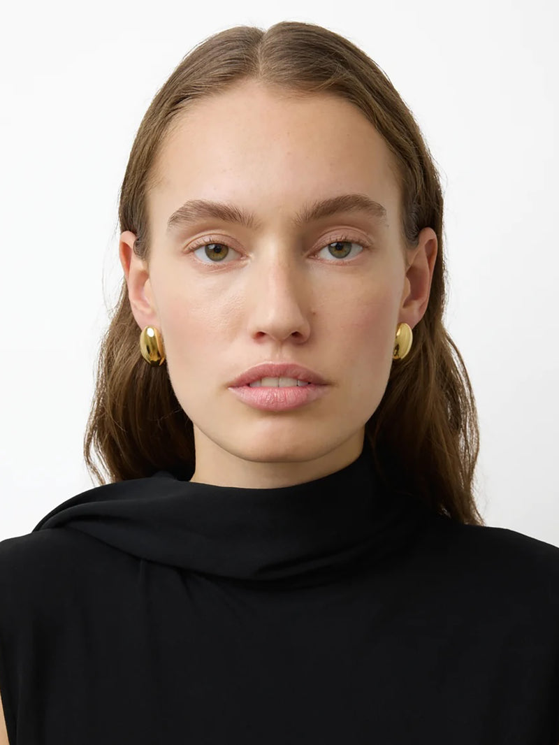 Camille earrings, gold