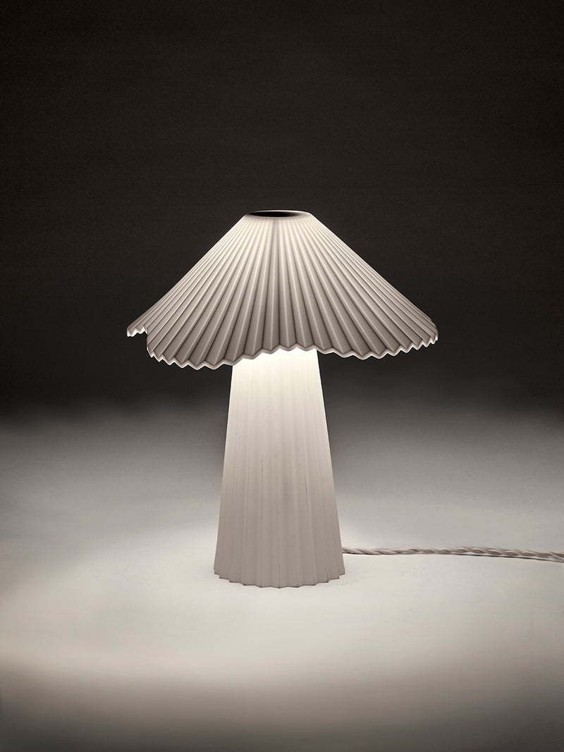 Uala small table lamp (34cm), white
