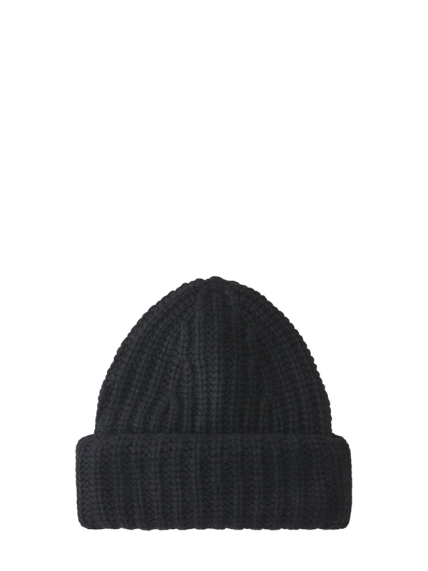Beatris cashmere beanie, black