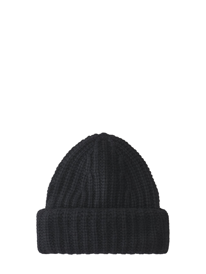 Beatris cashmere beanie, black