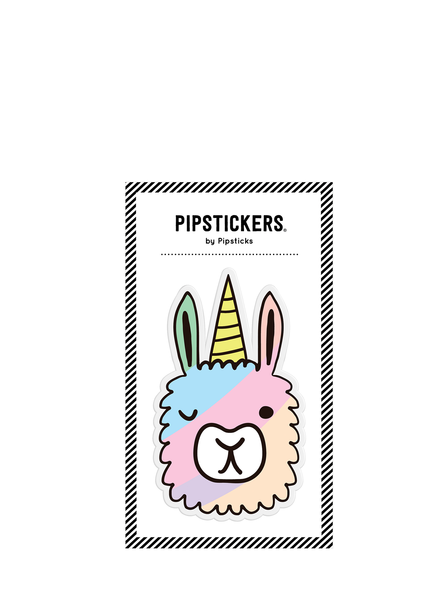 Llamacorn Big Puffy Sticker