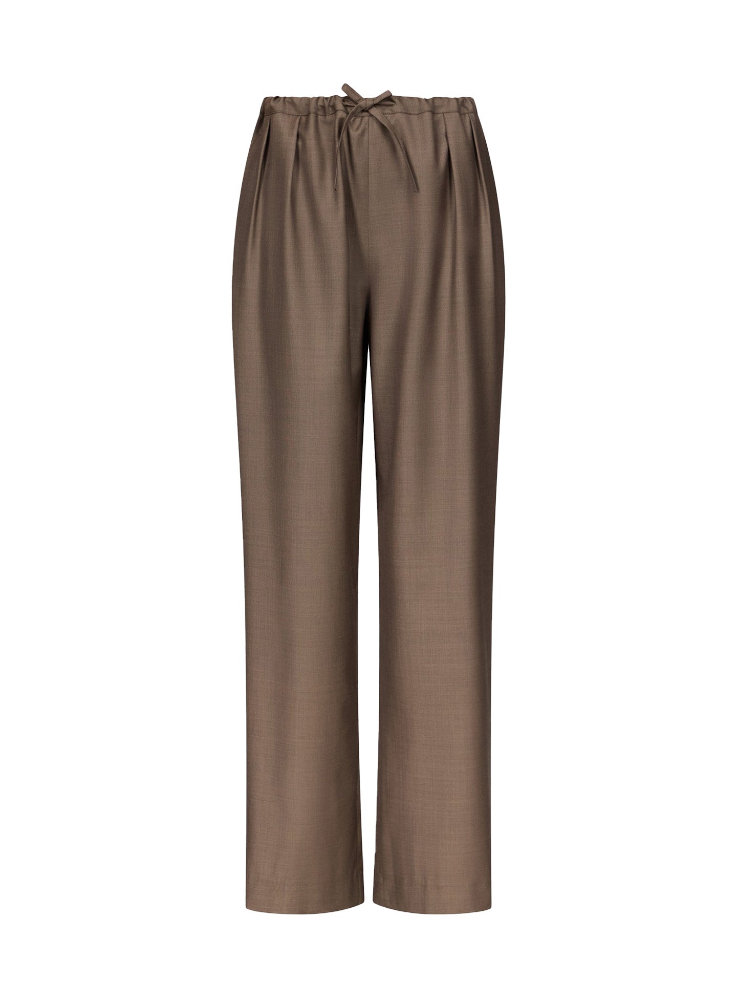 Cove wide pants, Brown