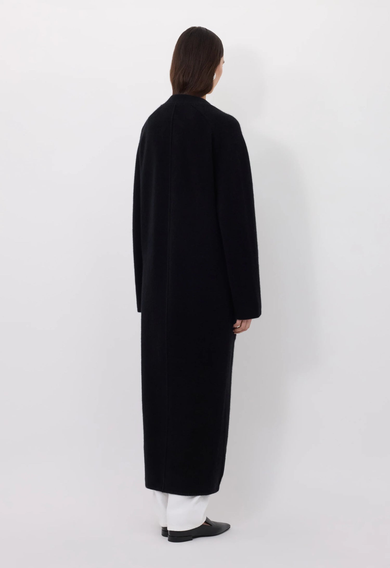 Smet maxi knit cardigan, Black