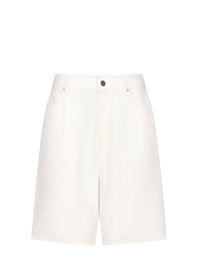 Isu lds demin shorts, ivory