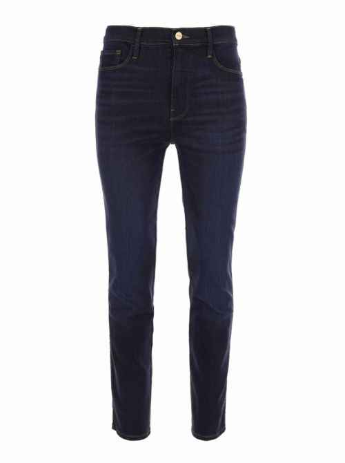 Le Sylvie jeans - high-rise straight fit, dark blue