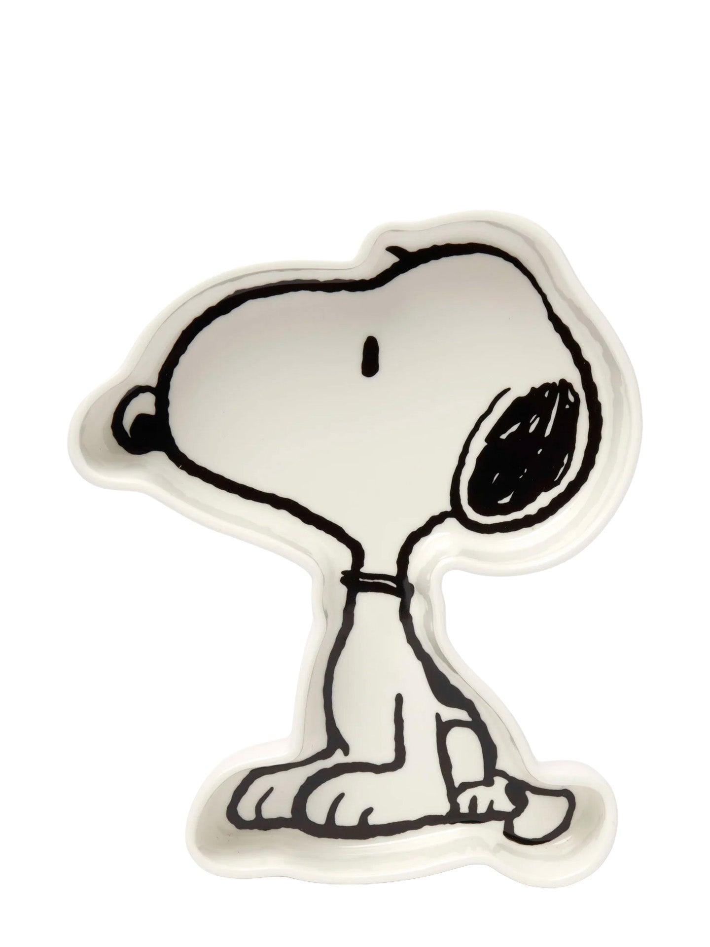 Sit! Snoopy shaped dish