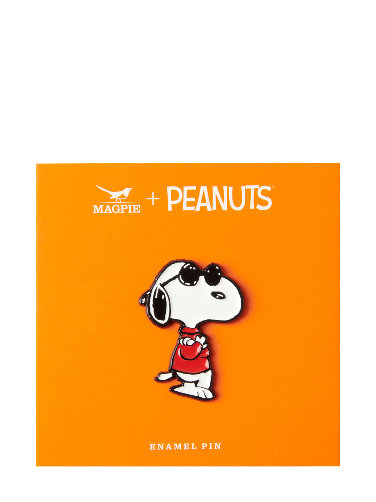 Peanuts Vibes Pin, Joe Cool Snoopy