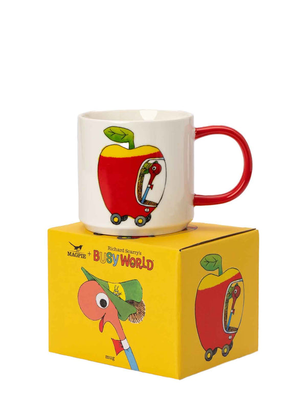 Richard Scarry mug, Lowly worm