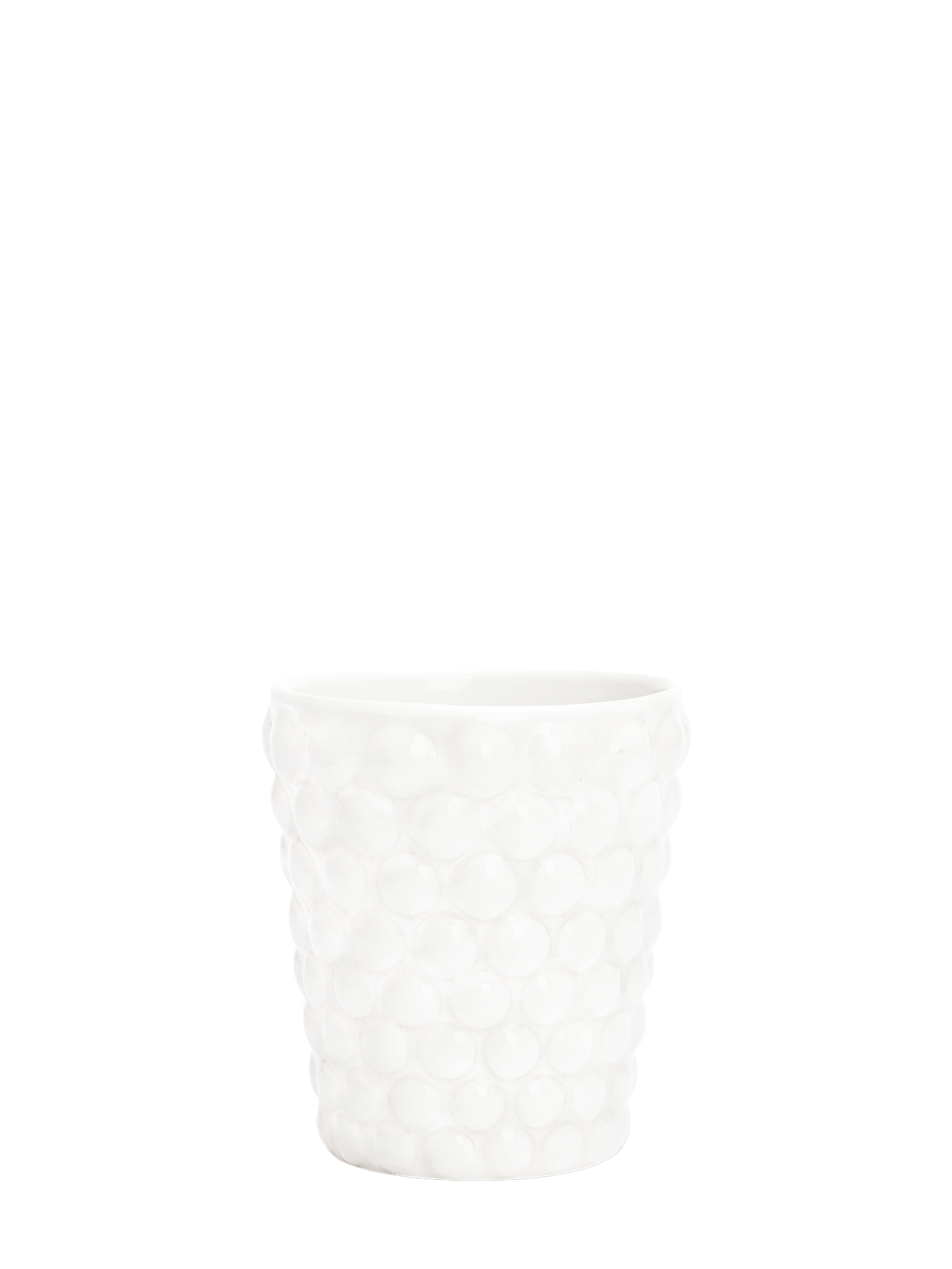 Bubbles mug, white (30cl)