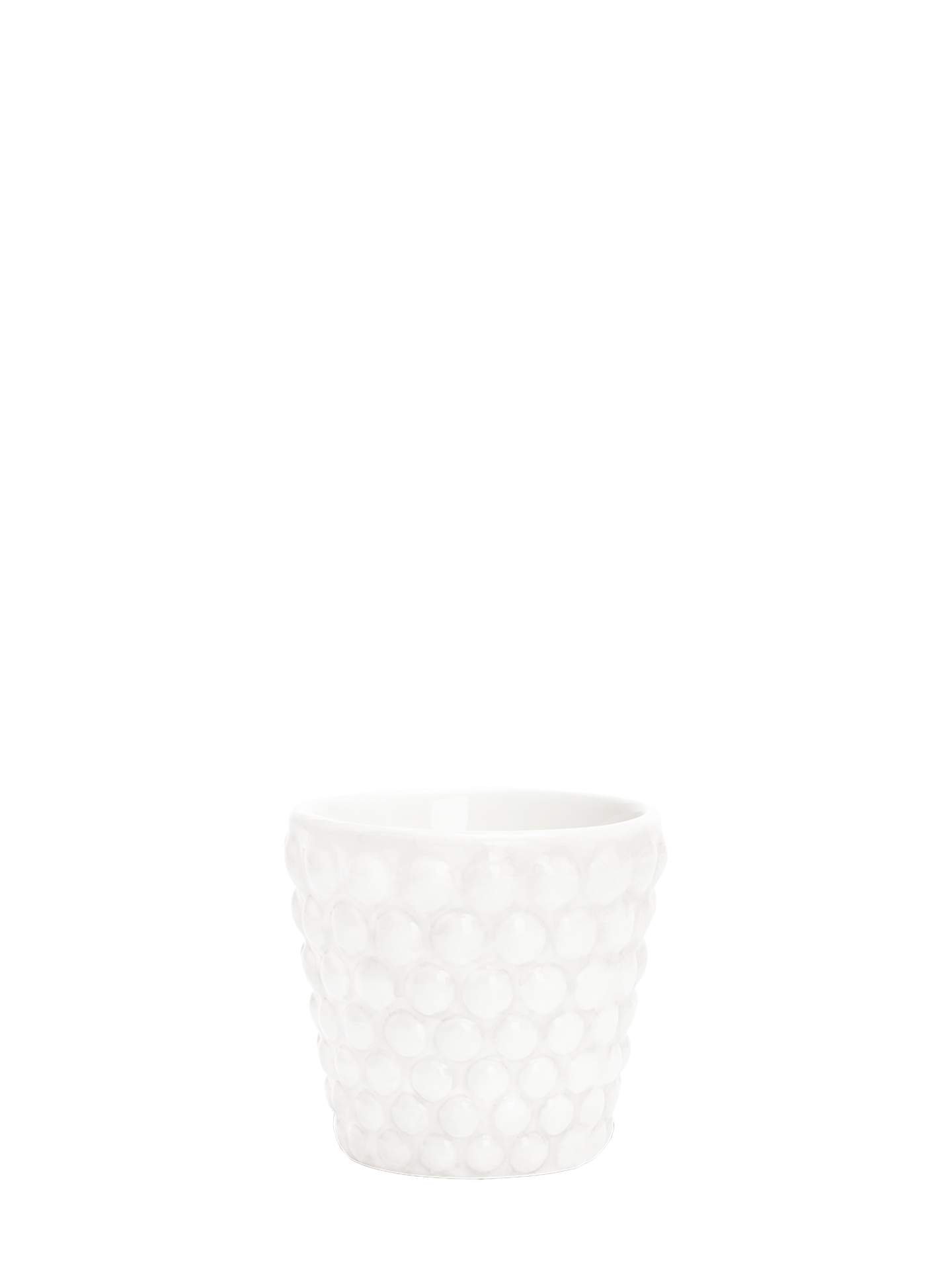 Bubbles espresso cup, white (10 cl)