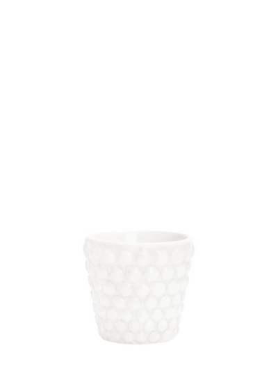 Bubbles espresso cup, white (10cl)