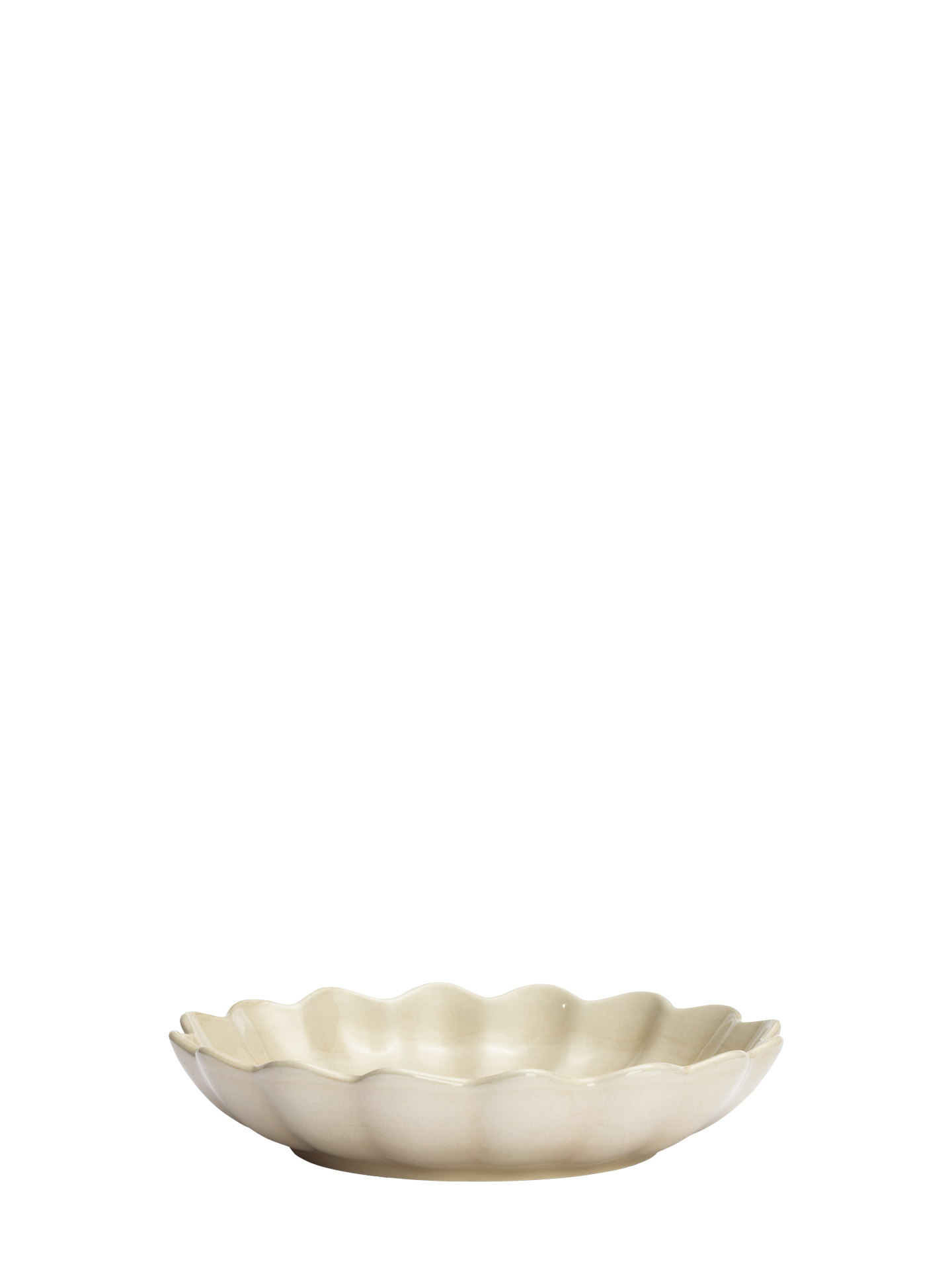 Oyster bowl, sand (24 cm)