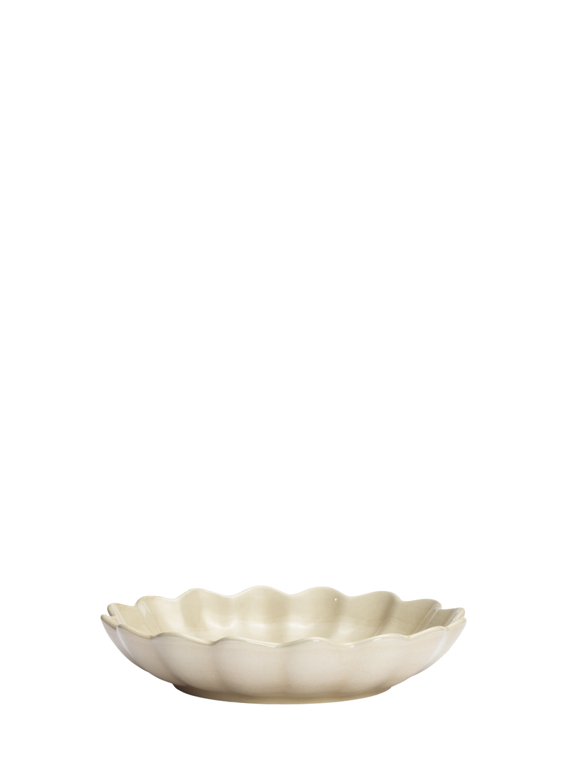 Oyster bowl, sand (24 cm)