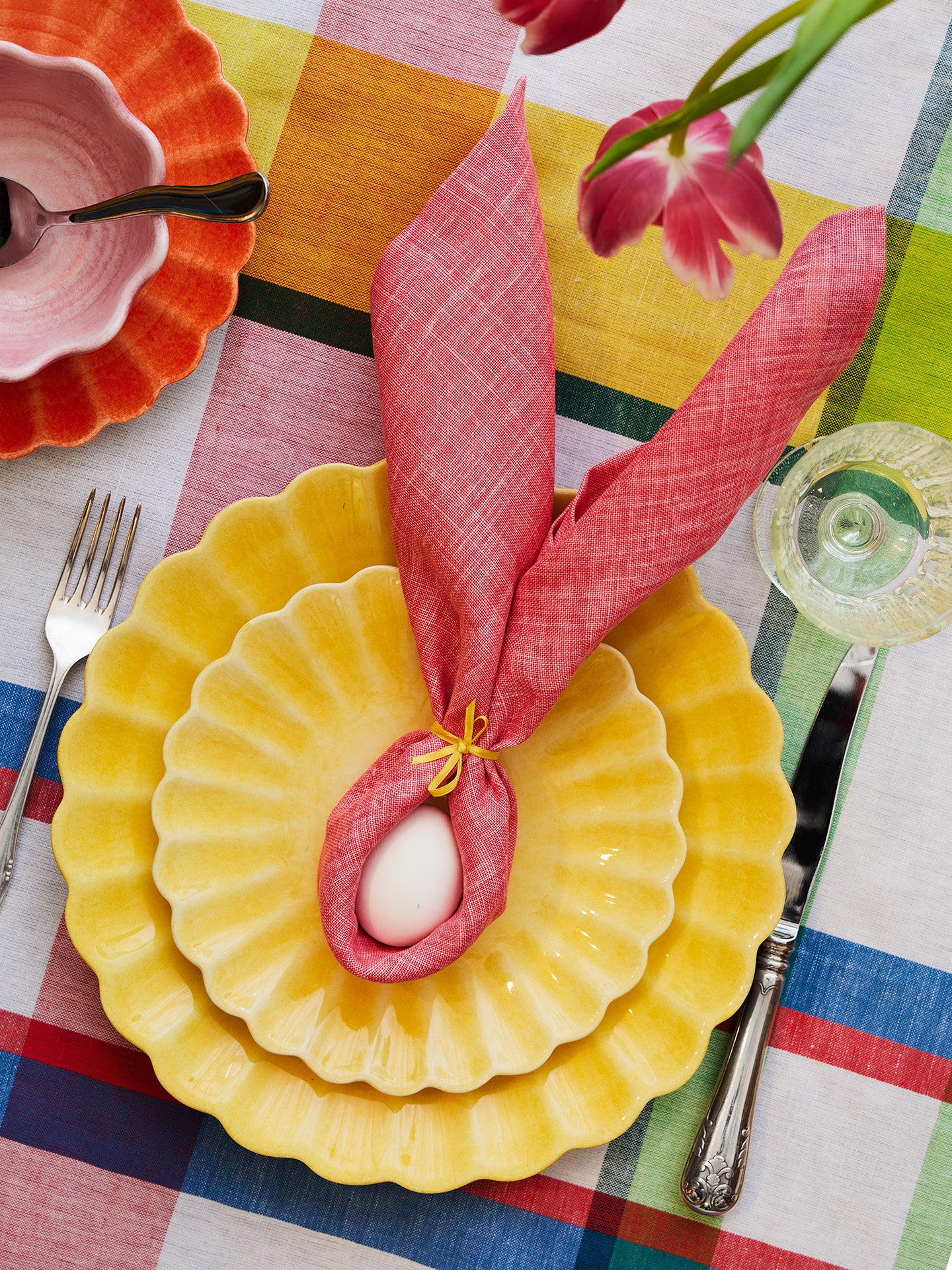 Oyster small plate, yellow (20 cm)