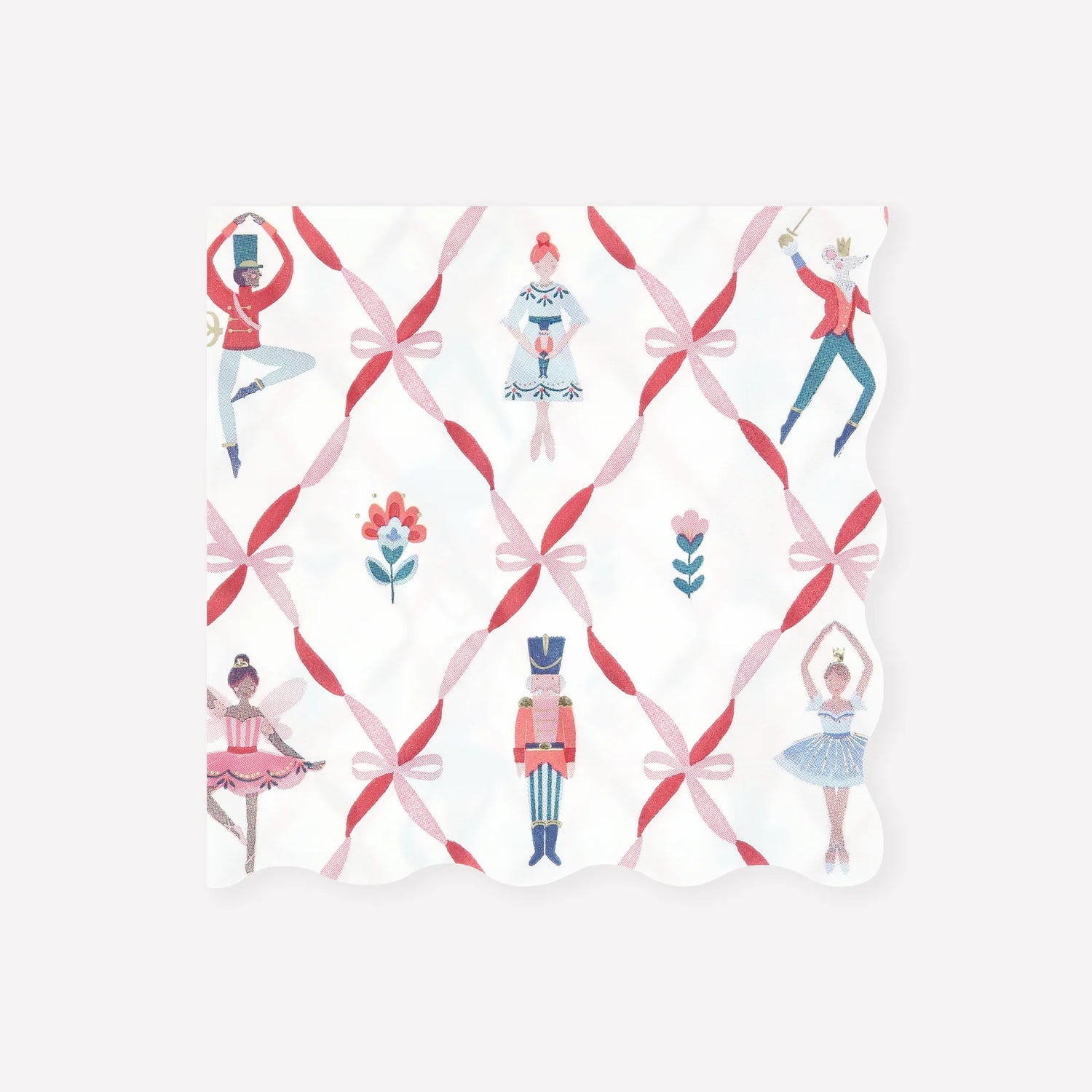 Nutcracker ballet napkins, large