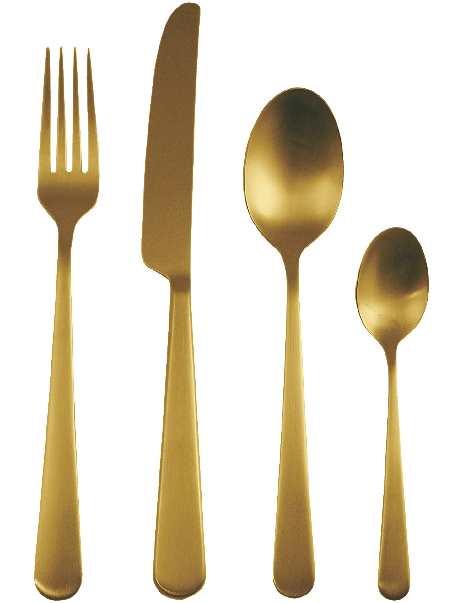 Stoccolma Ice Oro cutlery, brass