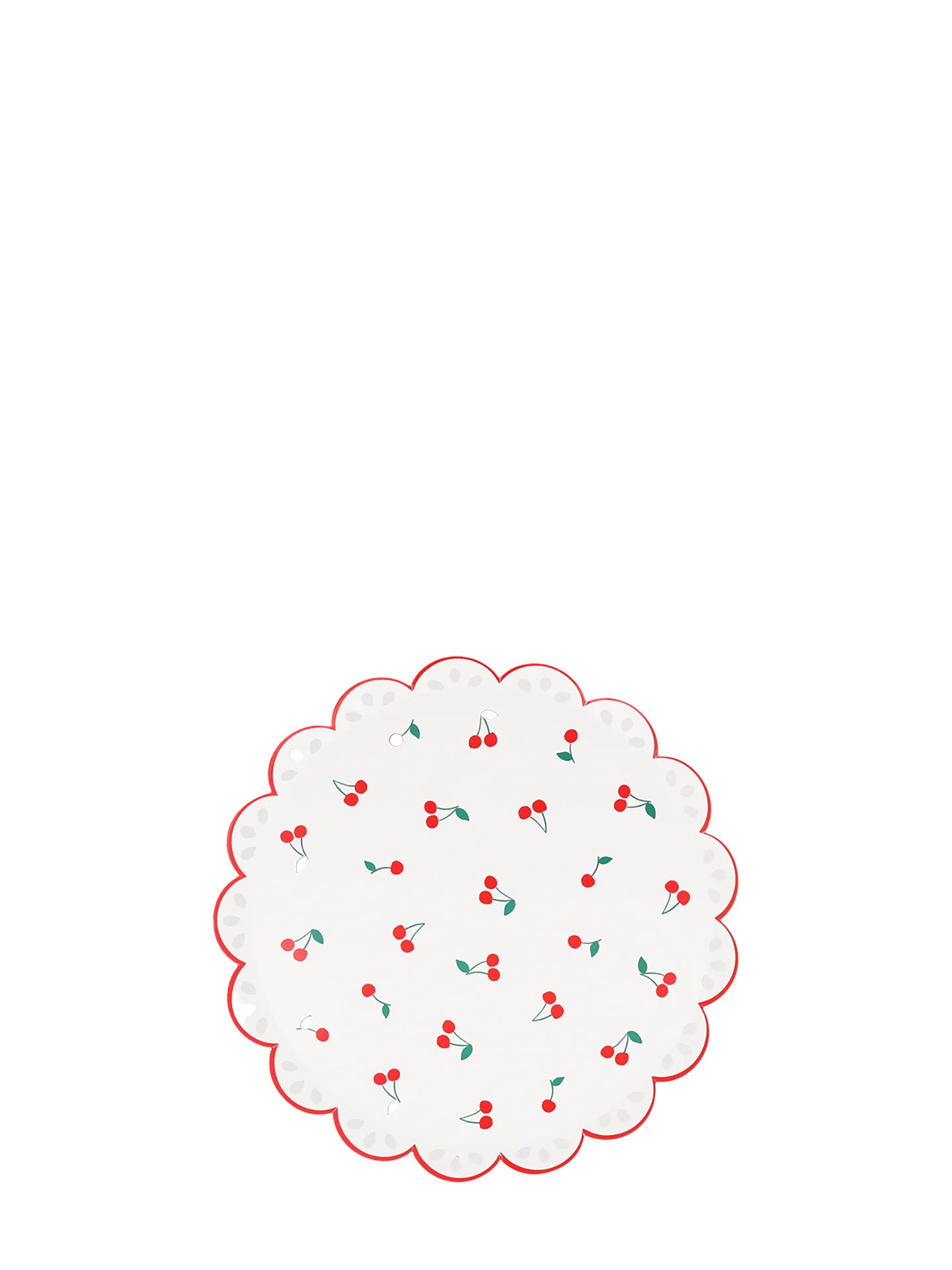 Cherry pattern side plates
