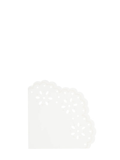 Broderie anglaise dinner napkins, pack of 16