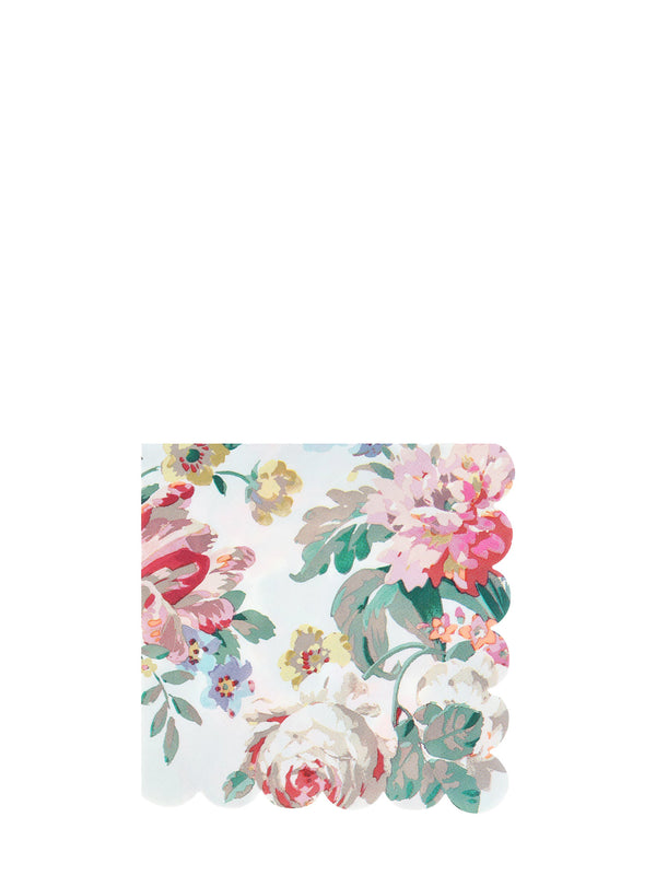Rococo floral dinner napkins