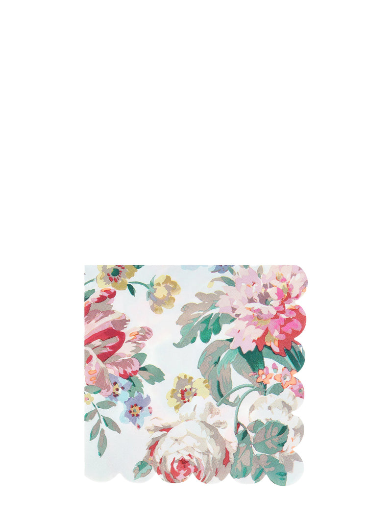 Rococo floral dinner napkins