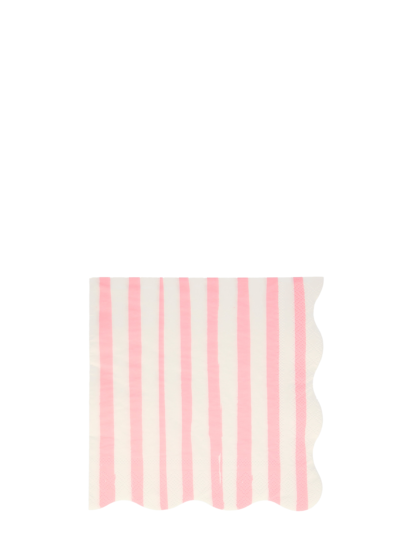 Pink Stripe Napkins, Large